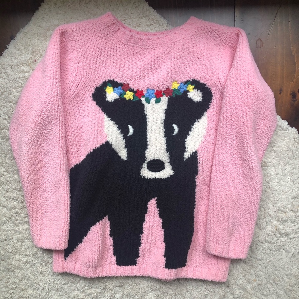 Little girls Hanna Andersson cozy sweater